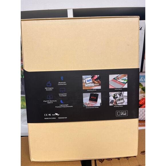 bluebolt - Rotate PRO, Wireless Keyboard iPad Case - Picture 2 of 2